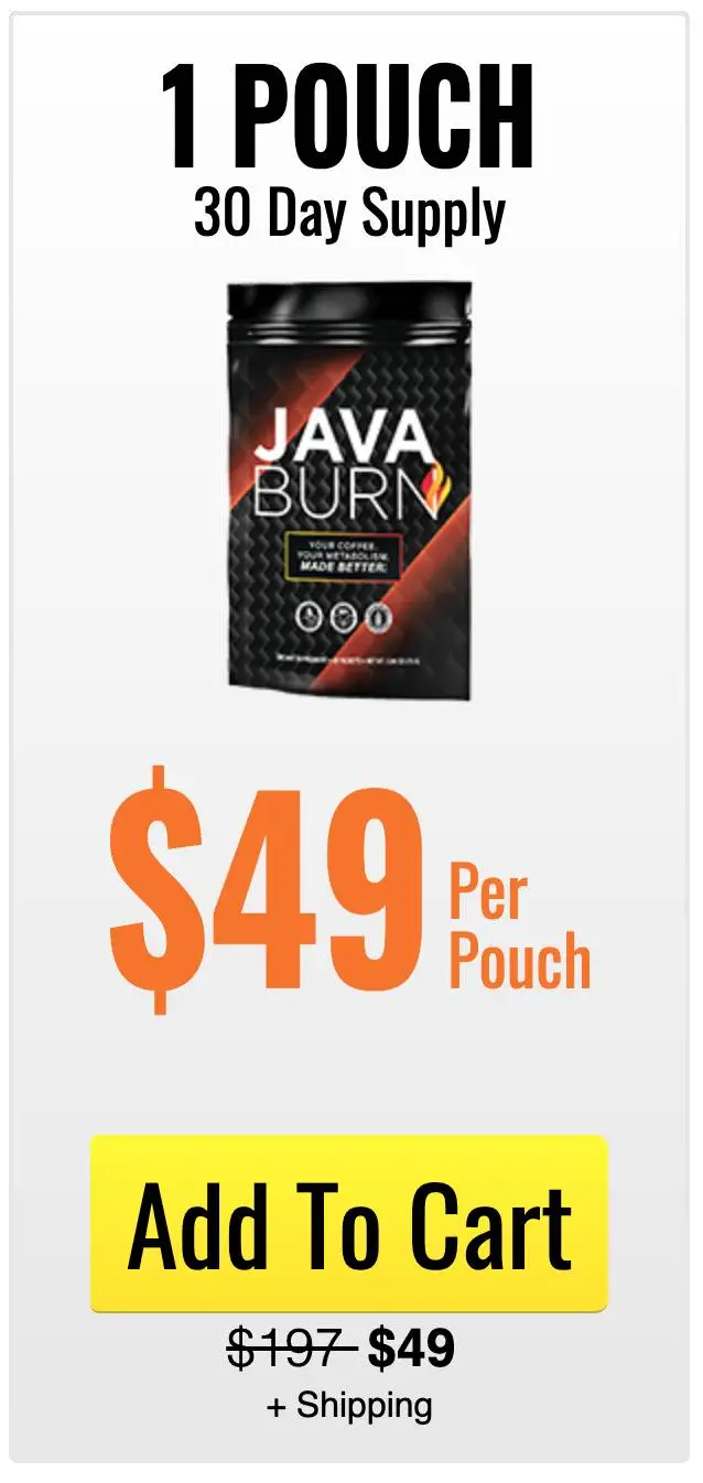 Java Burn 1 bottle price